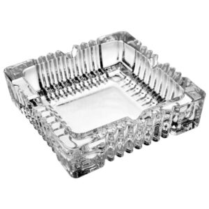 מאפרה זכוכית מרובעת פאלאס M