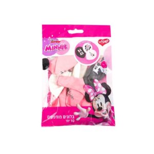 סט 10 בלונים הדפס מיני מאוס