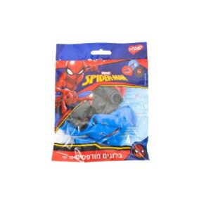 סט 10 בלונים הדפס ספיידרמן