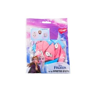 סט 10 בלונים הדפס פרוזן