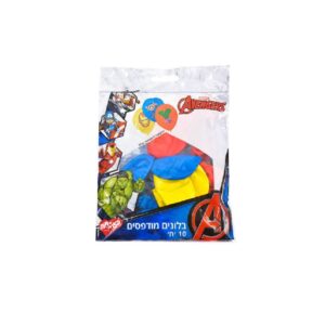 סט 10 בלונים הדפס הנוקמים