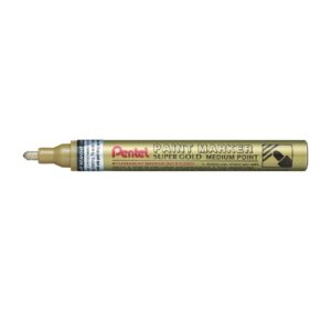 טוש שמן עבה בצבע זהב PENTEL