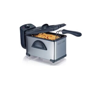 סיר טיגון 2 ליטר צבע נירוסטה