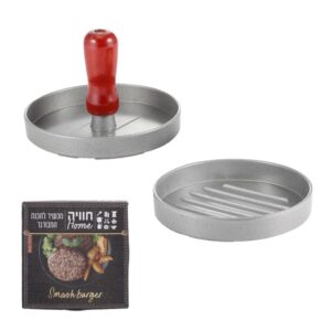 מכשיר אלומיניום להכנת המבורגר