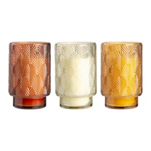 נר ריחני בכלי זכוכית מעוצב