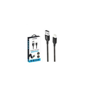 כבל טעינה לאייפון בצבע שחור