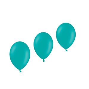 סט בלונים מטאלי- טורקיז