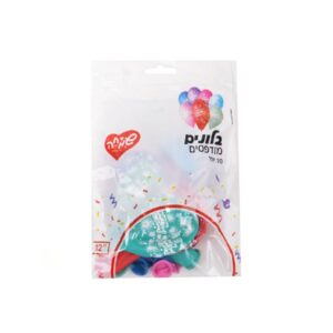 סט בלונים מודפסים דגם זיקוקים