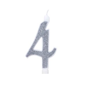 נר ספרה 4 גדול