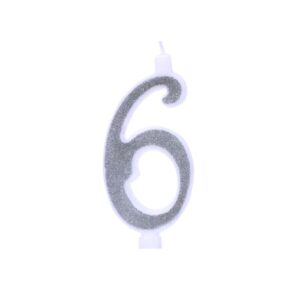 נר ספרה 6 גדול