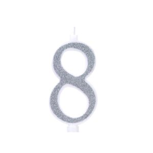 נר ספרה 8 גדול