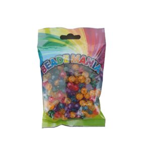 חרוזי פלסטיק יהלום מעורב