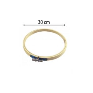 חישוק עץ לרקמה 30 ס"מ