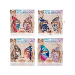 מדבקות לעיניים פרפר