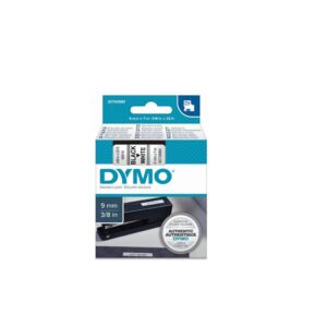 סרט לבן על רקע שקוף DX45020 Dymo