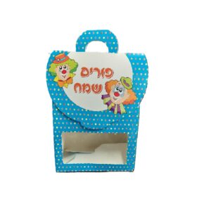 שקית קלאפה מעוצבת דגם ליצן