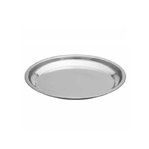 מגש נירוסטה עגול