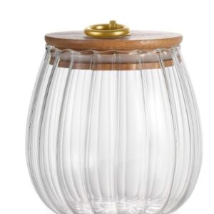 צנצנת פסים זכוכית