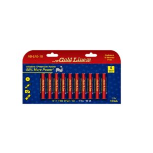 סט 10 סוללות AA פרימיום