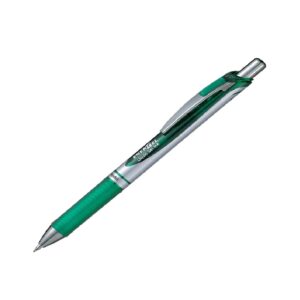 עט רולר ג'ל גריפ 0.7 ירוק PENTEL