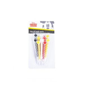 נרות מטה לבבות - מיקי 10 יחידות