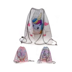 תיק שרוך חד קרן מעוצב