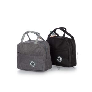 תיק צידנית נייד עם כיס