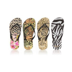 כפכפי קיץ נשים מנומר