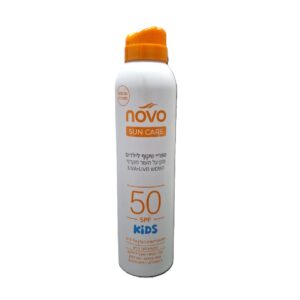 ספריי הגנה שקוף לילדים NOVO SUN CARE