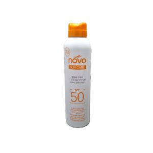 ספריי הגנה שקוף NOVO SUN CARE