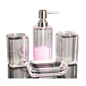 סט אמבטיה ארבעה חלקים אקרילוקס