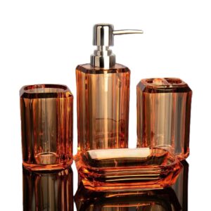 סט אמבטיה ארבעה חלקים אקרילוקס