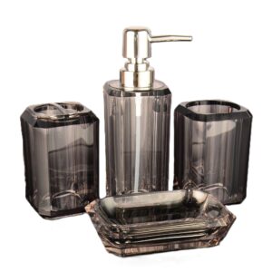 סט אמבטיה ארבעה חלקים אקרילוקס