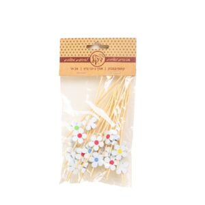 מארז קיסמים + פרח דייזי