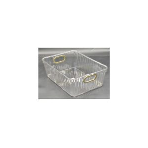 ארגונית אקרילית ידיות זהב