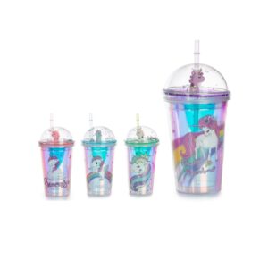 כוס עם קש חד קרן