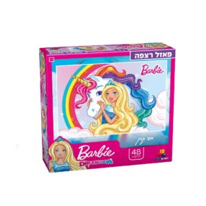 פאזל רצפה ענק- ברבי ורודה