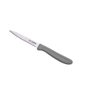 סכין משוננת פרו פירות אפורה - ARCOSTEEL