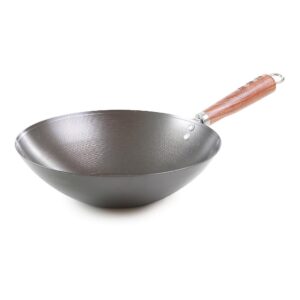 מחבת ווק BIO ידית עץ ARCOSTEEL