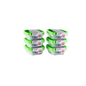 סט 3 קופסאות מרובעות