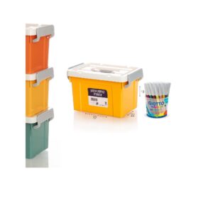 קופסת איחסון צבעונית