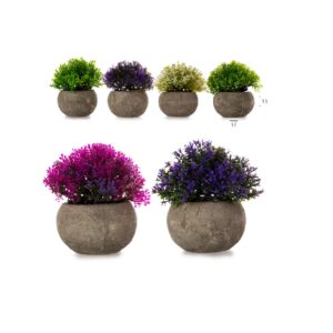 עציץ מלאכותי - פרח ניצנים