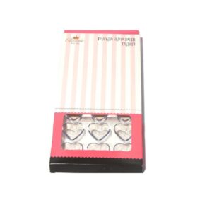 תבנית יציקה לשוקולד לב