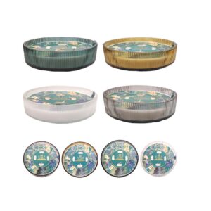 נר אווירה ריחני עגול