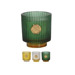 נר אווירה במעמד מעוצב