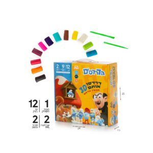 טדאאם ערכת בצק דרדסים צהוב