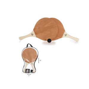 מטקות עץ בנרתיק