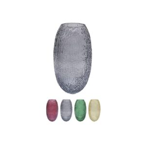 ואזה דקורטיבית מזכוכית מעוגלת