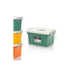 קופסת איחסון צבעונית 13 ליטר