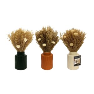 זר שיבולים באגרטל קרמיקה